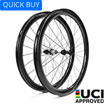700C tubeless gravel aero wheels 40mm wide 44mm deep disc brake