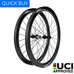 Airia 47 disc brake lightweight road racing wheelset 700c