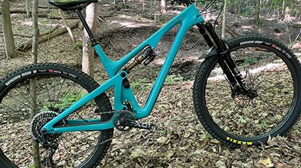 Yeti-SB130-on-Light-Bicycle-AM930S-carbon-wheels