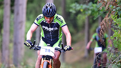 Michael Burke --Amazing 12-Hour Mountain bike European Championship