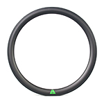 20 inch BMX carbon rim 451mm BSD 23mm wide 35mm deep