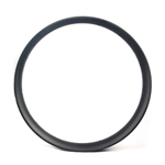 75mm wide carbon 650B fat bike rim 27.5 inch hookless double wall tubeless compatible
