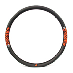 enduro downhill mtb 26er carbon rims 38mm wide hookless tubeless compatible strongest