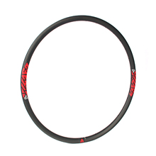 bead hook-less rims carbon 29er light bike rim tubeless compatible