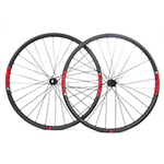 beadless carbon 29er XC light weight mtb tubeless wheelset hand-built 27mm wide