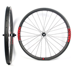 29er Hand-built Endro Downhill carbon fiber wheelset 38mm wide tubeless compatible
