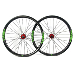 650B Hand-built Endro Downhill MTB wheelset 38mm wide 27.5 inch wheels tubeless ready