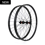 Hand-built AM930S wavy asymmetric S-Flow rim profile carbon fiber mtb 29er wheels