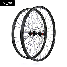 Hand-built AM930S wavy asymmetric S-Flow rim profile carbon fiber mtb 29er wheels