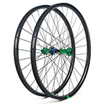 Hand-built EN732 asymmetric rim profile carbon fiber mtb 650B wheels
