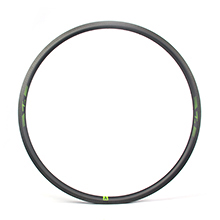 Carbon 700C 25mm wide road rim clincher 25mm deep U shape tubeless compatible high TG resin surface