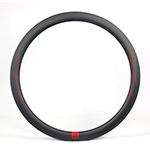 Super light 45mm deep 25mm wide tubular disc rims 700C