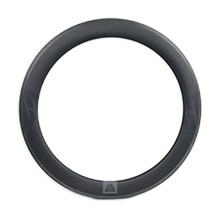 65mm deep carbon 700C 25mm wide road rim clincher U shape tubeless compatible with high TG resin surface