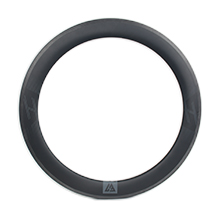 65mm deep carbon 700C 25mm wide road rim clincher U shape tubeless compatible with high TG resin surface