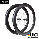 Airia 65 disc brake lightweight road racing wheelset 700c
