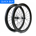 700C tubeless bike wheels 28mm wide 55mm deep clincher for cyclocross road and gravel bikes