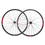 700C disc bike wheels 27mm wide 24mm deep clincher for cyclocross road and gravel bikes