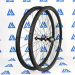 New Gen Aero Shape 35mm depth Hand-built 700C carbon 25mm wide clincher road disc bicycle wheels and tubeless compatible