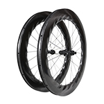 Turbo-78 disc carbon road aero tubeless capable wheelset 78mm