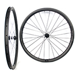 700C tubeless bicycle wheels 32mm wide 35mm deep clincher for cyclocross road and gravel bikes
