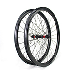 650b tubeless bike wheels 32mm wide 35mm deep clincher for cyclocross road and gravel bikes