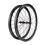 700C tubeless bicycle wheels 32mm wide 40mm deep clincher for cyclocross road and gravel bikes