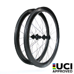 700C tubeless bike wheels 32mm wide 50mm deep clincher for cyclocross road and gravel bike