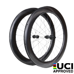 Airia 65 disc brake lightweight road racing wheelset 700c