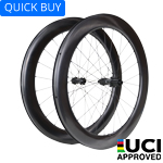 Airia 65 disc brake lightweight road racing wheelset 700c