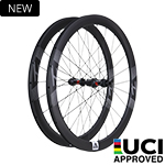 R45 disc custom carbon fiber road bike handbuilt wheelset
