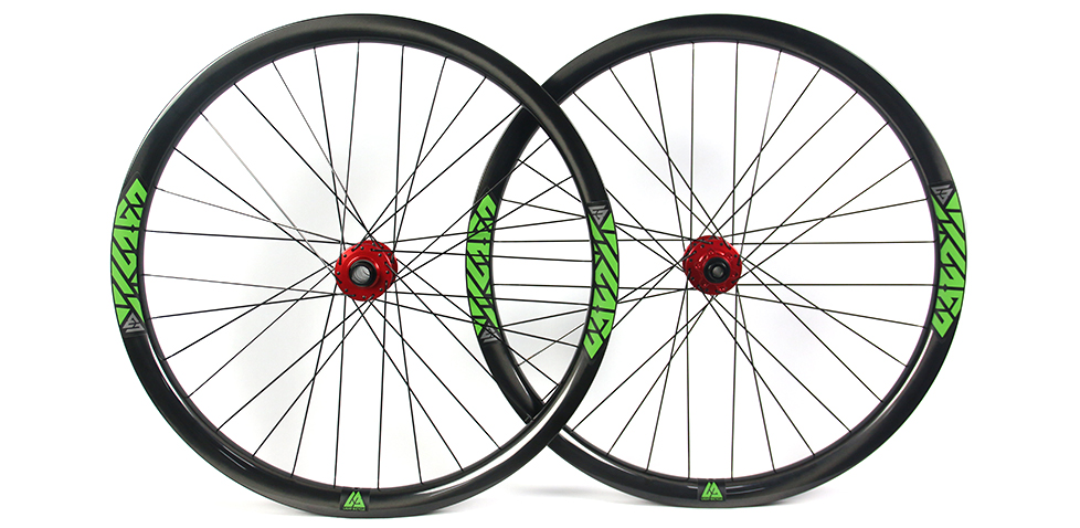 650B mtb wheelset