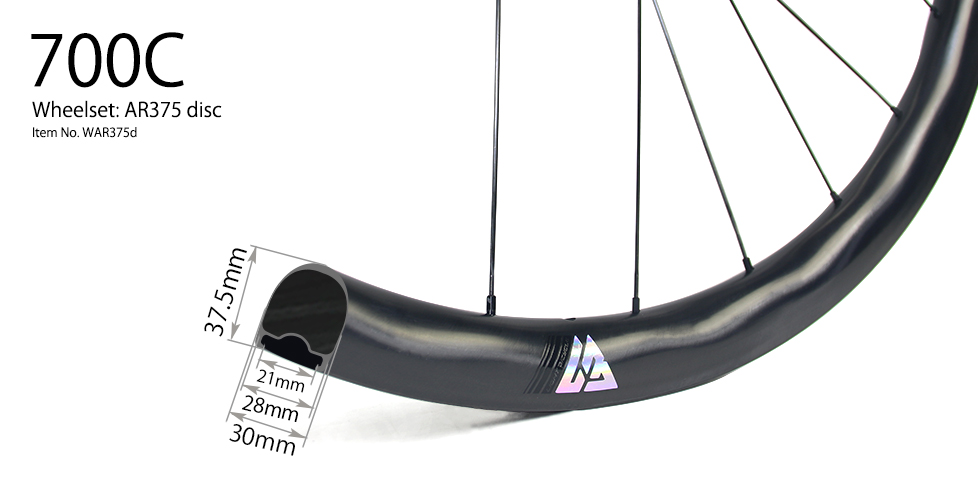 AR375 disc wheels