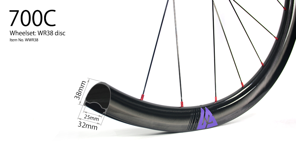 700c clincher wheelset