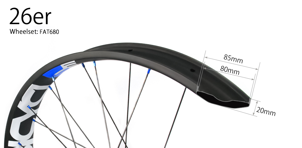 36 hole fat bike rim