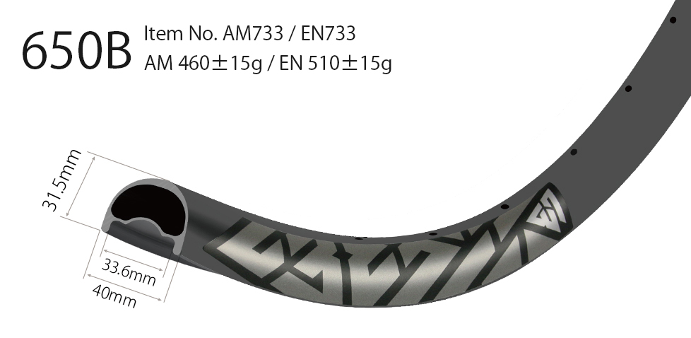 AM733-EN733-650b-Carbon-MTB-Rim-460g-510g