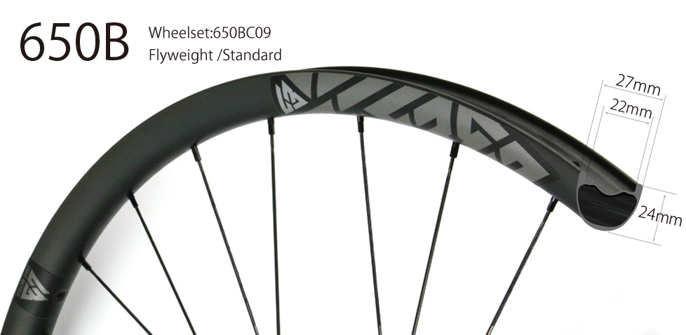 MTB 650B wheels