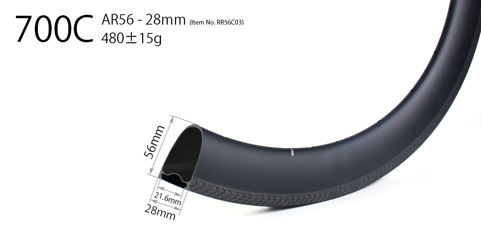 AR56 28mm external wide wheel