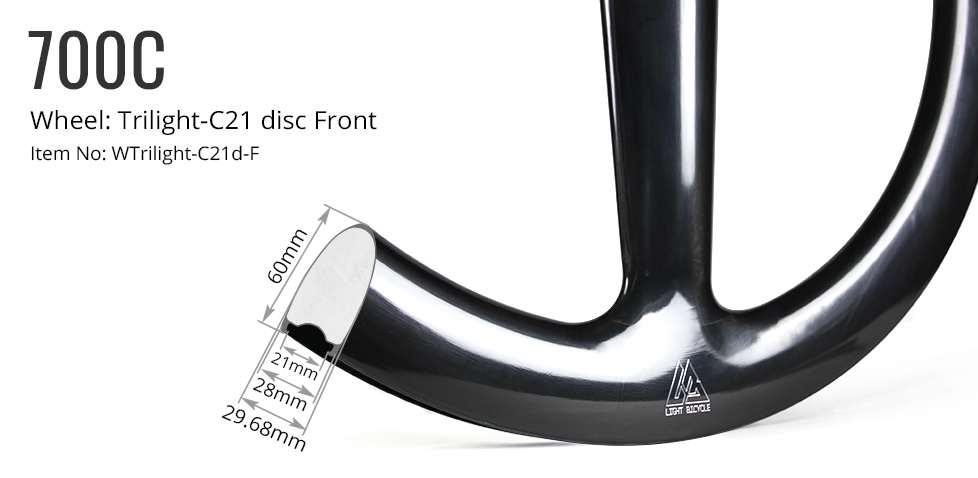 Trilight-carbon-tri-spoke-wheel-disc-brake-front
