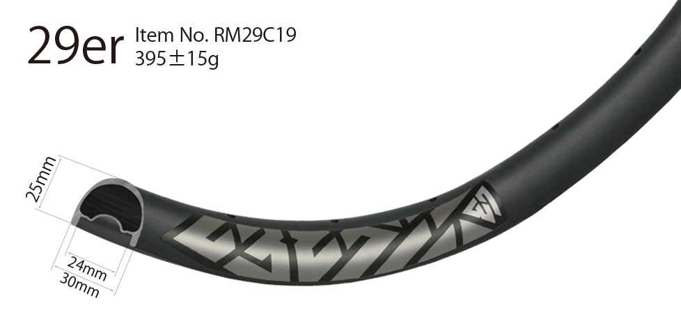 RM29C19 Carbon MTB Rim Light Bicycle