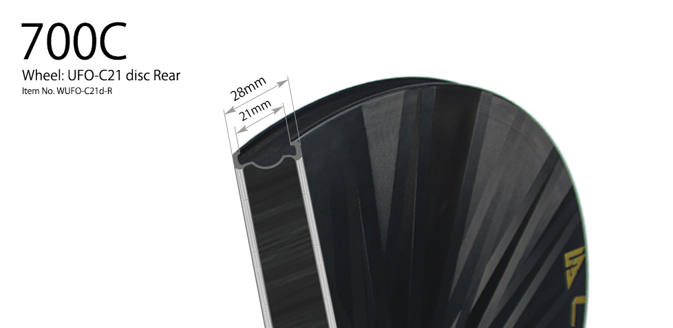 Light-Bicycle-UFO-C21-Full-Disc-Wheel-Carbon-Clincher-Disc-Brake