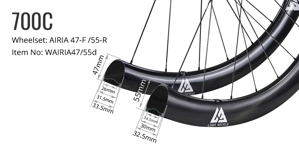 primary image light bicycle airia 47 disc f airia 55 disc r wheelset 20260812170052 c33103