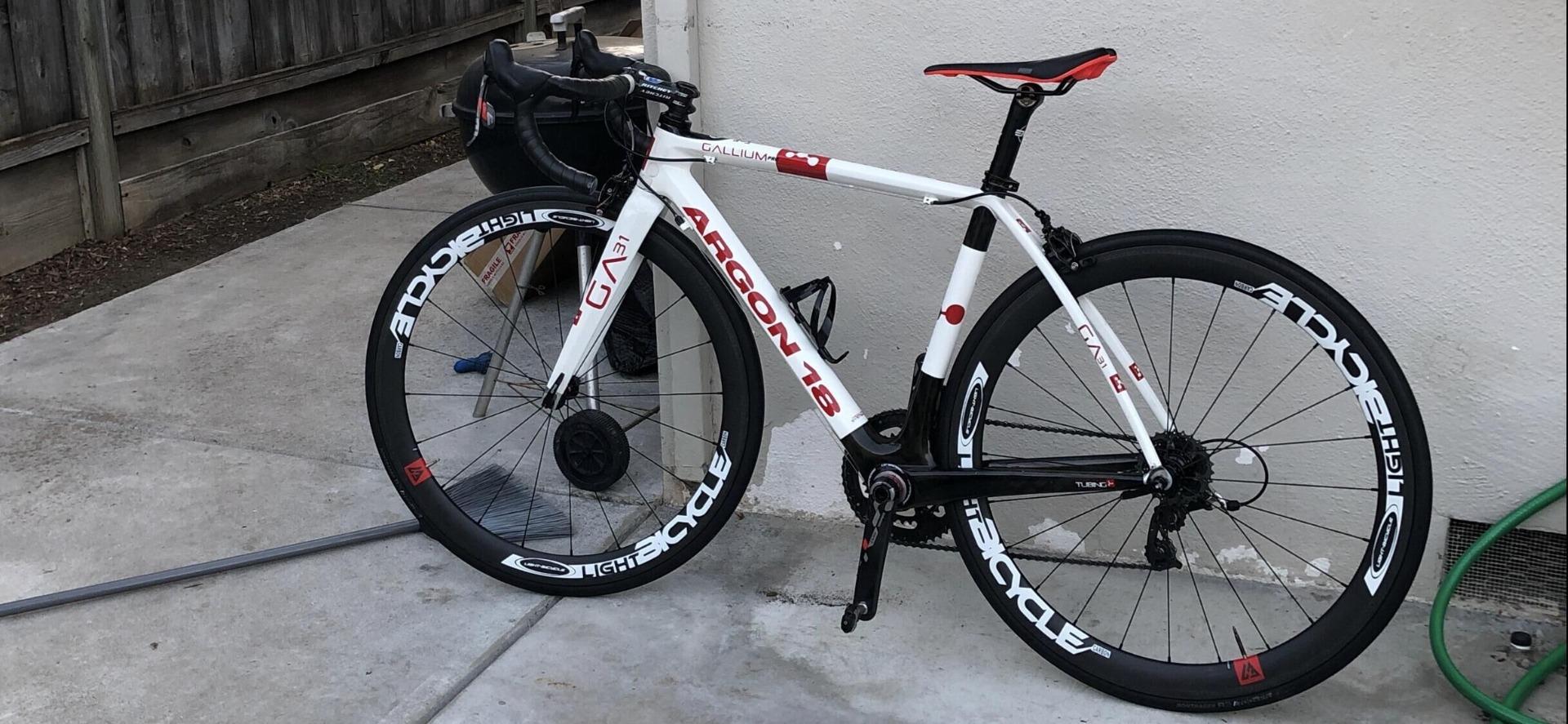 argon 18 gallium disc frameset