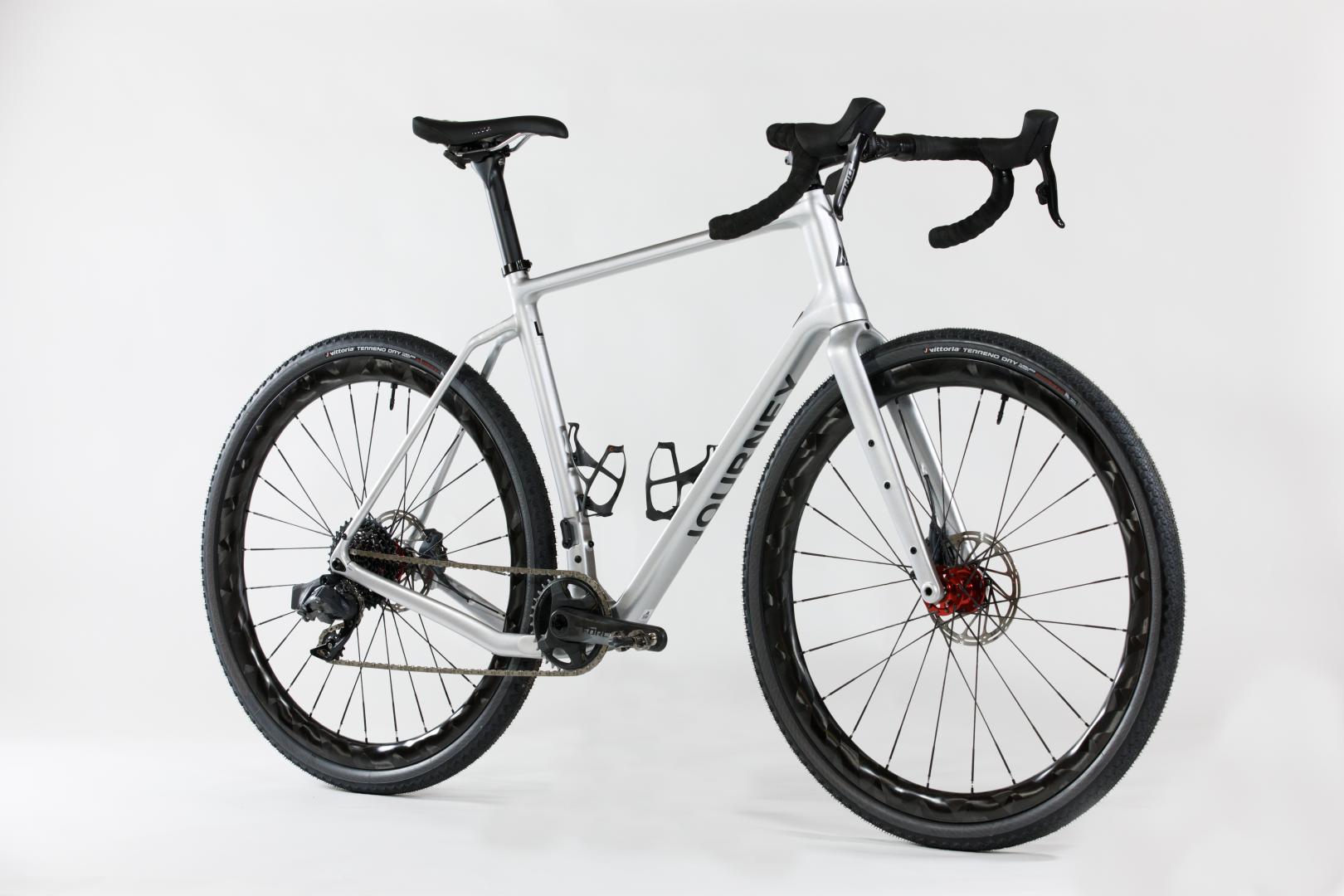 Journey Review Gravel/Adventure Frameset On WR40 Braided UD Wheels