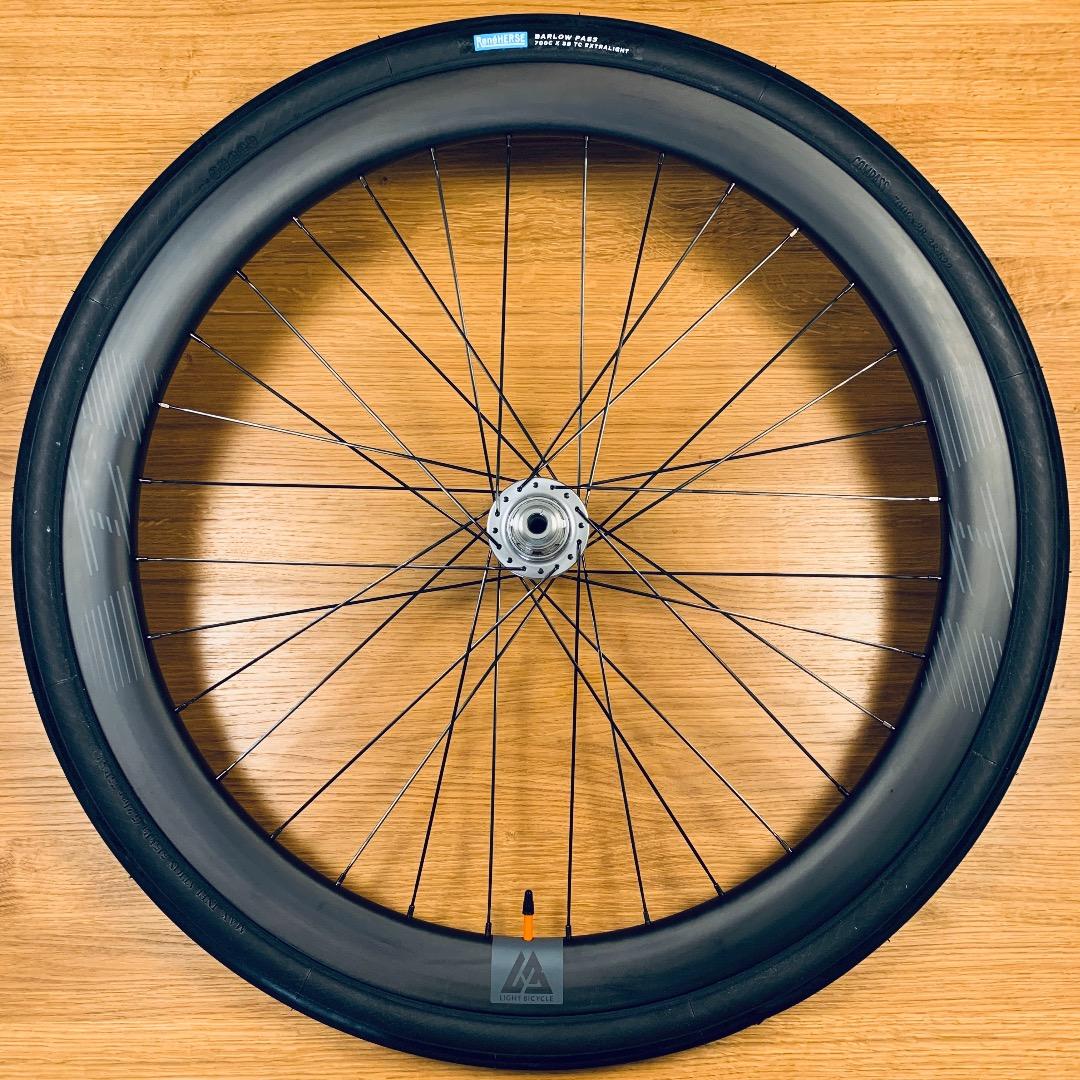 Light-Bicycle-WR45-45mm-carbon-road-wheel-with-Rene-Herse-700c-38mm-barlow-pass-tire