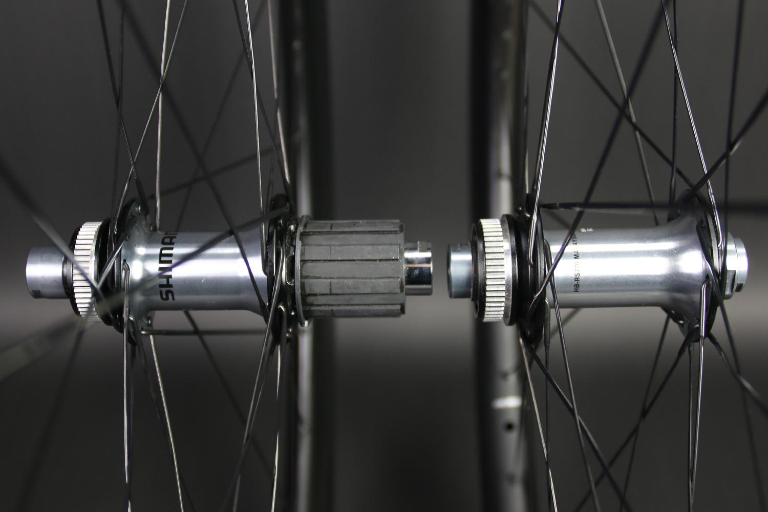 Shimano-Ultegra-HB-RS770-12-100mm-FH-RS770-12-142mm-Shimano-Road-11S-J-bend-Center-lock-Black-28T