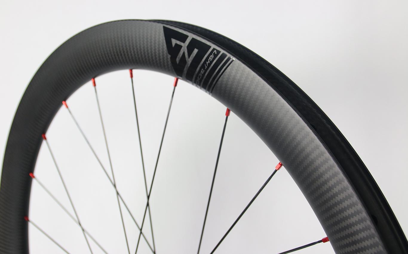 WR5025mm Inner/32mm Outer Widths, 50mm Depth Wheelset/3K Twill Vertical