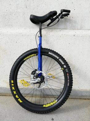 Unicycle with MAXXIS tires with Light Bicycle 29er mtb rim