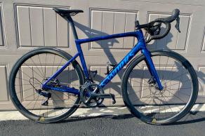 Specialized-s-works-tarmac-cx-bike-on-light-bicycle-ar35-disc-brake-wheels