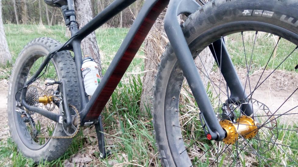 lighter 65mm fat bike rims with Tune Fat King Kong hubs